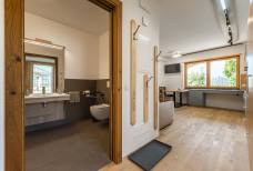 Urlaub auf dem Bauernhof Preglhof - Bad der barrierefreien Ferienwohnung (Nr. 1)