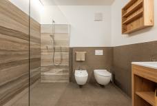 Urlaub auf dem Bauernhof Preglhof - Bad der Ferienwohnung Nr. 3