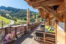 Ristorante Kristallalm sul Klausberg: Terrazza panoramica