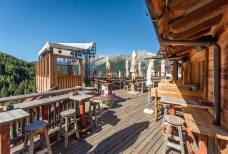 Ristorante Kristallalm sul Klausberg: Terrazza panoramica