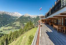 Ristorante Kristallalm sul Klausberg: Terrazza panoramica