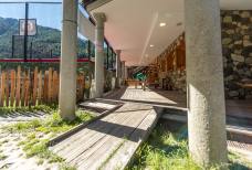 Ristorante Kristallalm sul Klausberg: Rampe di accesso dalla stazione a monte di Klausberg al ristorante Kristallalm