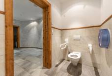 Ristorante Kristallalm sul Klausberg: Bagno accessibile