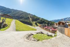Ristorante Kristallalm sul Klausberg: Rampe di accesso dalla stazione a monte di Klausberg al ristorante Kristallalm