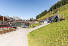 Ristorante Kristallalm sul Klausberg: Rampe di accesso dalla stazione a monte di Klausberg al ristorante Kristallalm