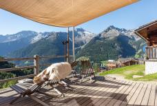 Moaregg Alm: Sonnenterrasse