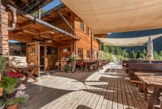 Moaregg Alm: Sonnenterrasse