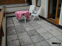Hotel Cristallo - Balkon