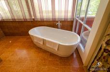 Relais & Châteaux Castel Fragsburg: Badezimmer 105
