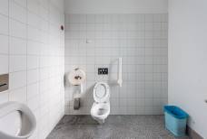 Bahnhof Spondinig - Toilette Herren